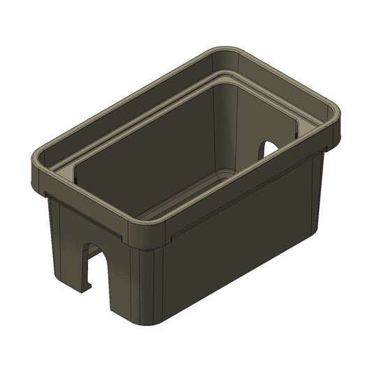 Jensen HPC 1324x12 POLYMER T22 BOX w/MOUSEHOLES Concrete Polymer Handhole Box