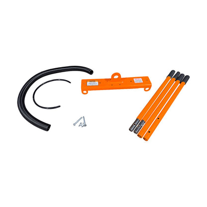 EZG Grip Hog Paver Placer 2-Person Handle Kit Excavator Mount - Vacuum & Battery Compatible