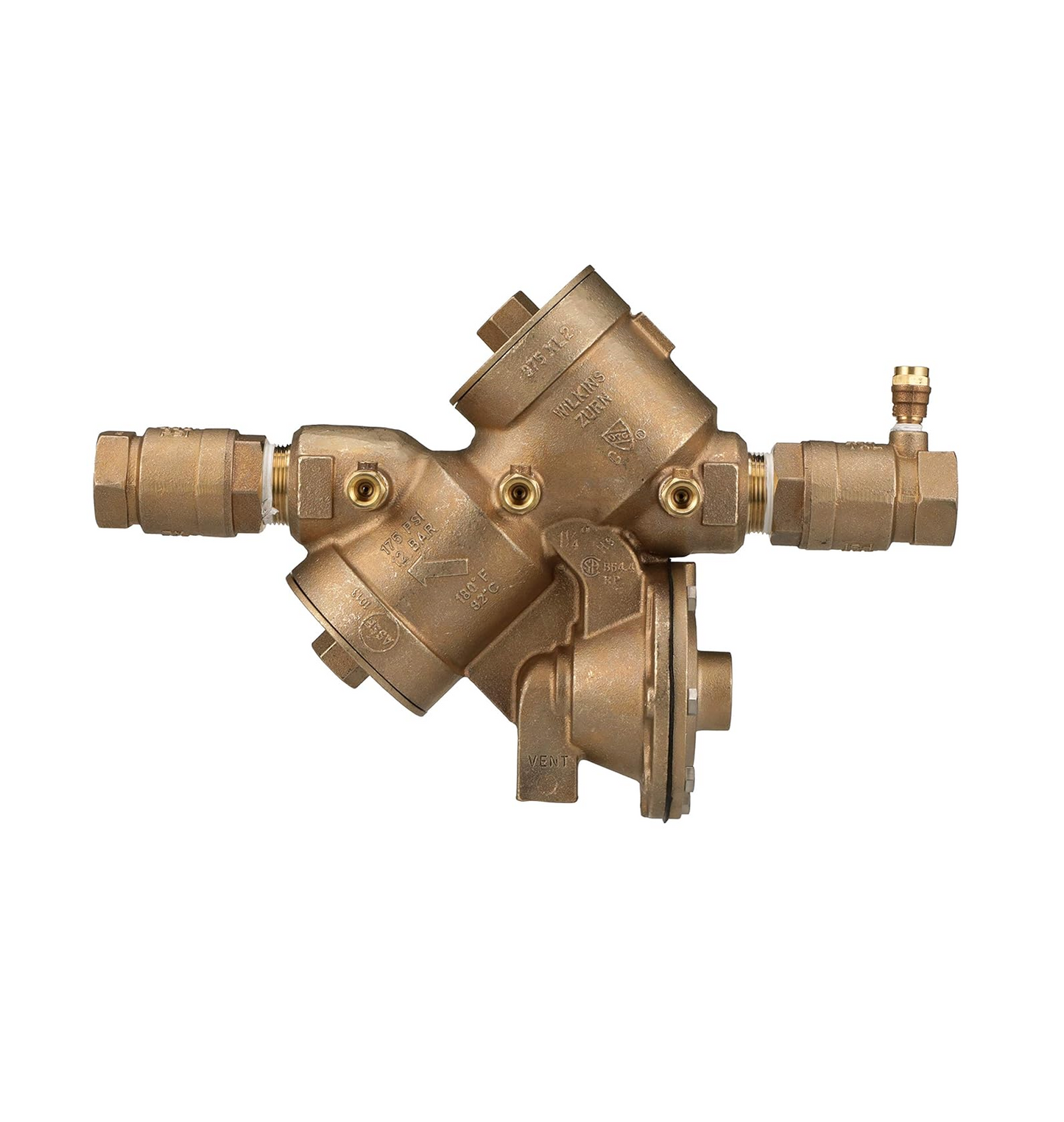 Zurn Wilkins 114-975XL2 1-1/4 in. Reduced Pressure Principle Assembly Lead Free with Ball Valves