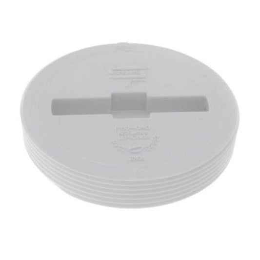 P110-040  4 Plug PVC Dwv Counter Sunk Mpt |  Spears