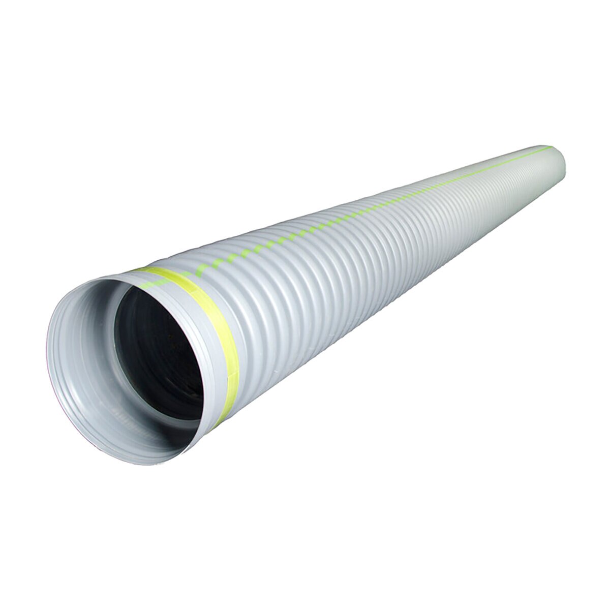 ADS HP Dual Wall Solid Pipe w/ Long Bell 24 in. x 20 ft.