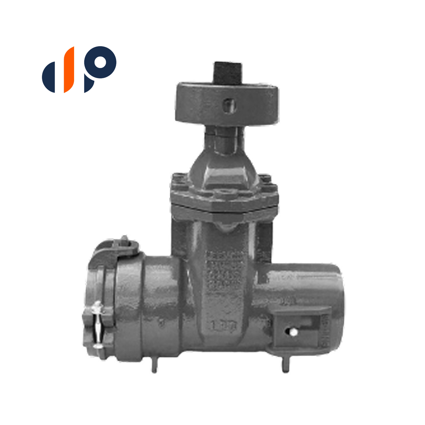 Leemco  LMV-33SB  Gate Valve LMV-SB Series Spigot x Bell 350 PSI 3 in. x 3 in. Ductile Iron