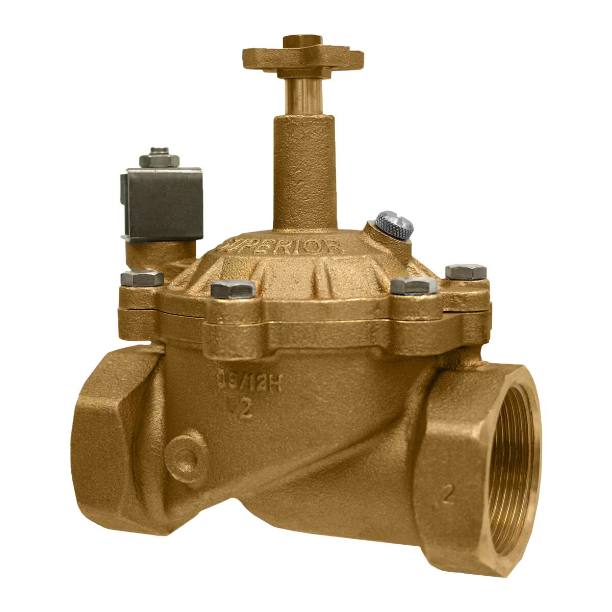 Superior Globe Valve 950 Brass 3 in. w/ Flow Control FIPT x FIPT