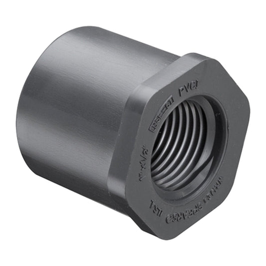 838-251 Sch 80 PVC Reducer Bushing Flush Style 2 in. x 1-1/2 in. Spigot x FIPT | Spears