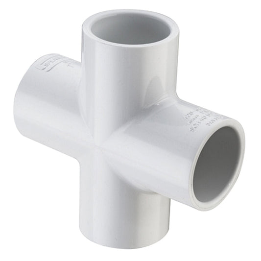 420-060F Sch 40 PVC Cross Fabricated 6 in. Socket | Spears