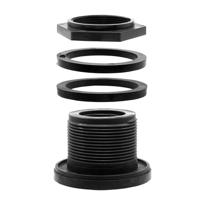 Easy Pro Heavy Duty Bulkhead Fitting 1-1/2 in. (3 in. Hole Size)