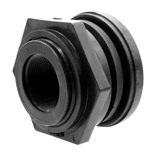 Easy Pro Heavy Duty Bulkhead Fitting 1-1/2 in. (3 in. Hole Size)