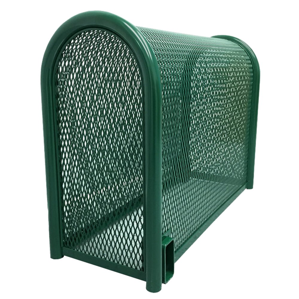 Backflow Protector Powder Coated Enclosure Lift-Off (10"W x 24"H x 22"L) - Green/Tan