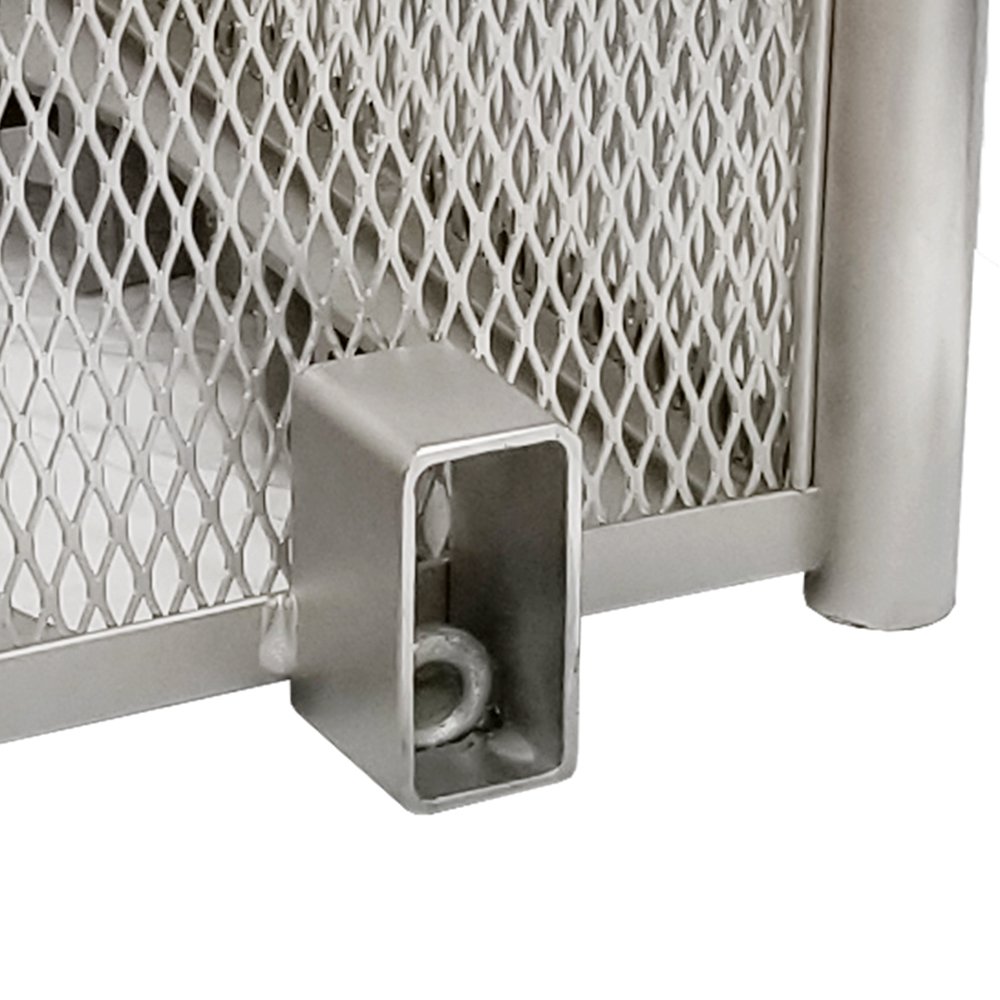 Coast GuardShack 304 Stainless Steel Enclosure (16"W x 30"H x30"L) - Lift off model - Powdercoated Silver