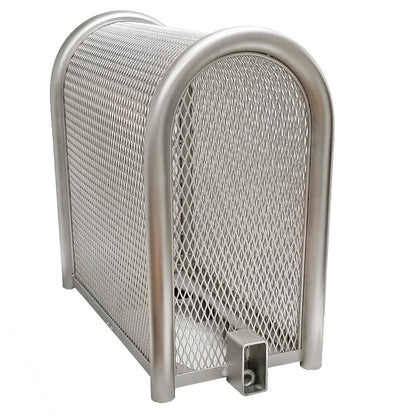 Coast GuardShack 304 Stainless Steel Enclosure (16"W x 30"H x30"L) - Lift off model - Powdercoated Silver