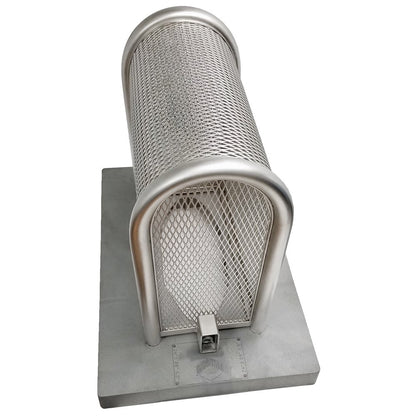 Coast GuardShack 304 Stainless Steel Enclosure (16"W x 30"H x30"L) - Lift off model - Powdercoated Silver