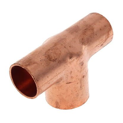 Cello Reducing Tee Fitting Wrought Copper C x C x C 3/4 in. x 3/4 in. x 1 in.