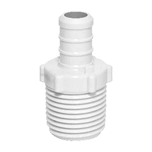 American Granby Drop Pipe Coupling DPC Series White Sch 120 PVC 1-1/4 in. Threaded