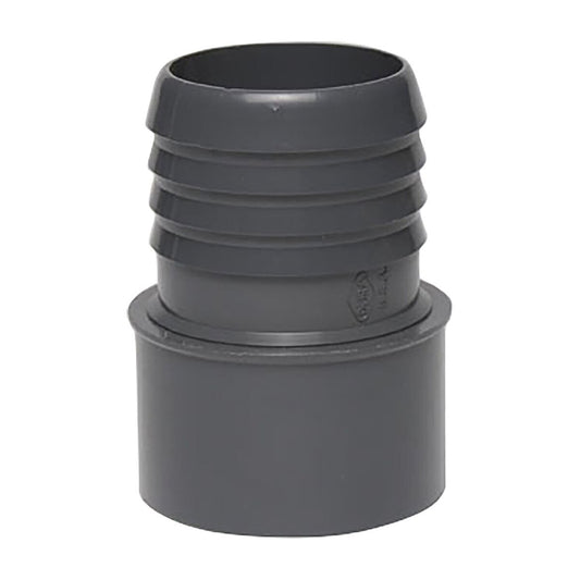 Dura 1432 Series PVC Insert Adapter Spigot x Insert 1-1/2 in. x 1 in. Flush Style