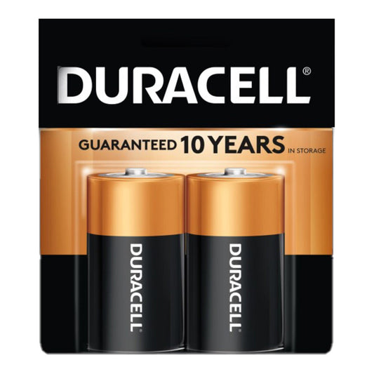 Duracell D Cell Battery 1.5V Long Lasting Power 12 Years | MN1300