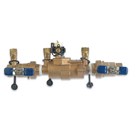 FEBCO 850U Double Check Assembly w/ Unions 1 in. Bronze w/ Freeze Sensing Capability (Sensing Upgrade Kit Sold Separately) | T2613