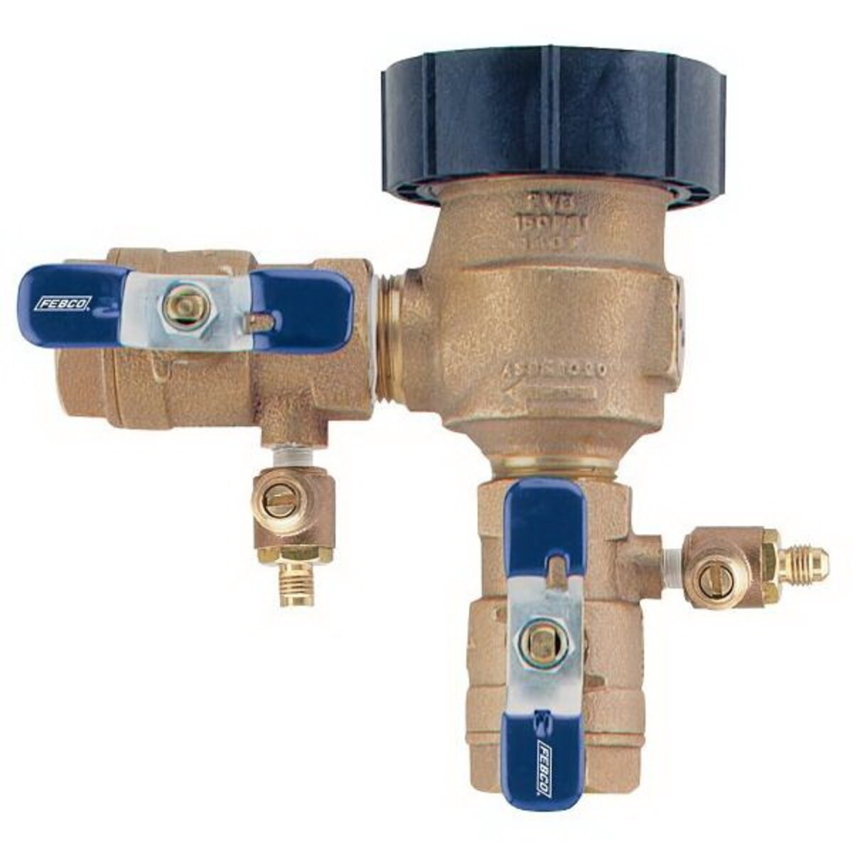 Febco LF767FR Freeze Resistant Pressure Vacuum Breaker 1 in. Lead Free With Ball Valve | 0683029