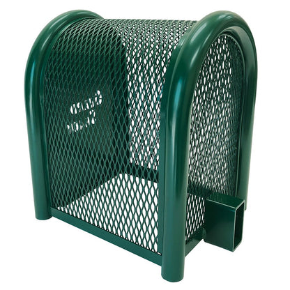 GuardShack Powdercoated Enclosure Lift-Off (10"W x 18"H x 12"L) - Green/Tan
