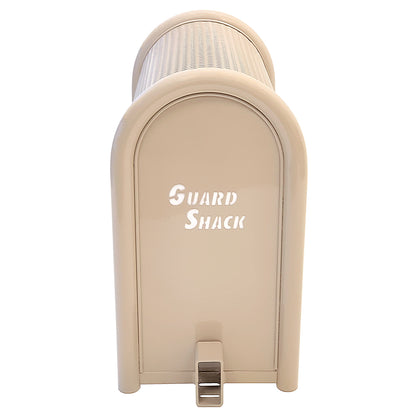 GuardShack Powdercoated Enclosure Lift-Off (10"W x 18"H x 12"L) - Green/Tan