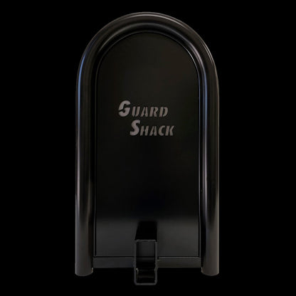 GuardShack Powdercoated Enclosure Hinged (16"W x 30"H x 46"L) - Black