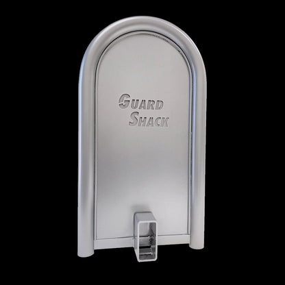 GuardShack Powdercoated Enclosure Hinged (16"W x 30"H x 46"L) - Black