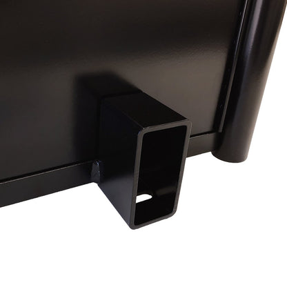 GuardShack Powdercoated Enclosure Hinged (16"W x 30"H x 46"L) - Black