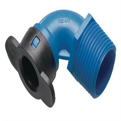 Hydro-Rain Blu-Lock 90 Degree Elbow 1/2 in. x 3/4 in. BLR x MIPT