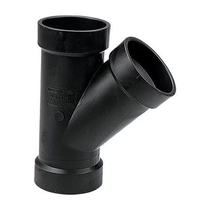 Nibco DWV Wye 45 Degree ABS 3 in.