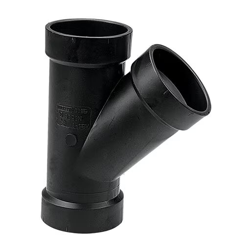 Nibco DWV Wye 45 Degree ABS 3 in.