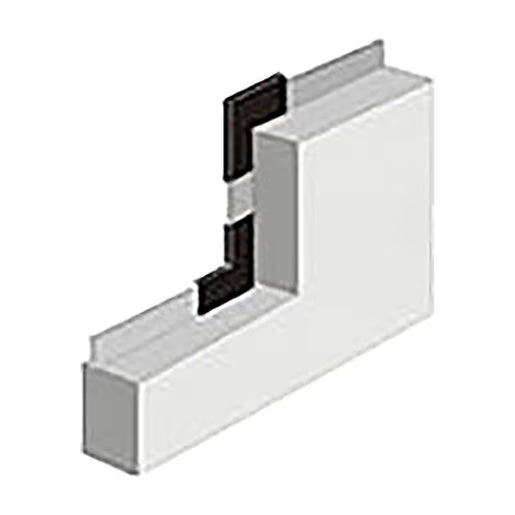 J-Drain Step Down Fitting PVC 6 in.