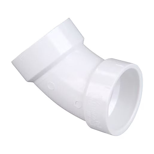 Nibco DWV Elbow 45 Degree 3 in. Hub x Hub