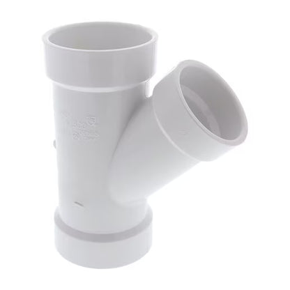 Nibco 4810-4 Wye Sch 40 PVC 45-Degree