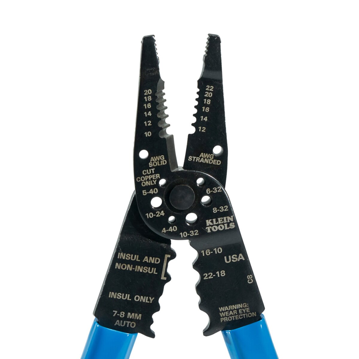 Klein Long Nose Multi Tool Wire Stripper, Wire Cutters, Crimping Tool