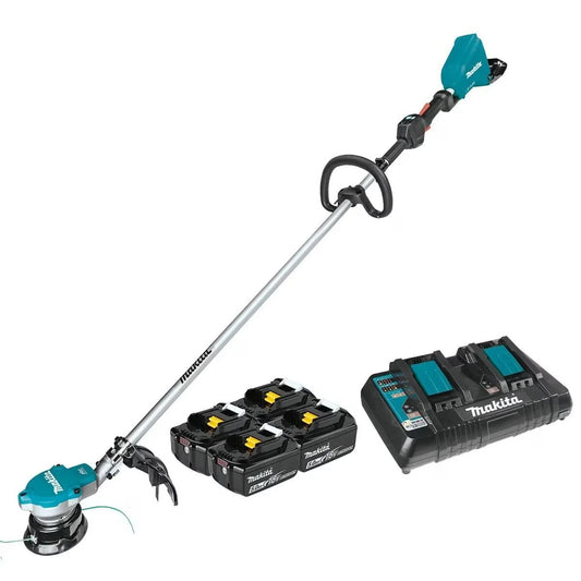 Makita 18V X2 Bl String Trimmer Lh W/Extra 2Ea Bl1850B | XRU15PT1 