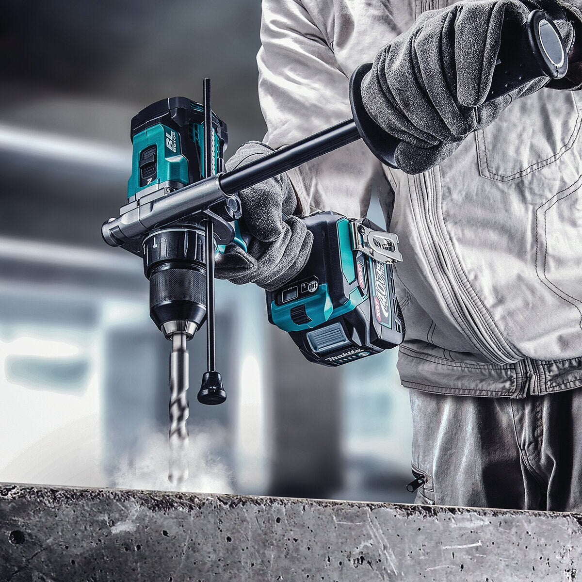 Makita Max XGT Brushless Cordless 2 pc. Combo Kit 40V for GPH01, GDT01 w/ Bag (2.5Ah) | GT200D
