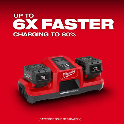 Milwaukee 18V M18 Dual Bay Simultaneous Super Charger | 48-59-1815