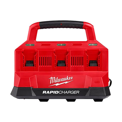 Milwaukee 18V M18 Packout Six Bay Rapid Battery Charger | 48-59-1809