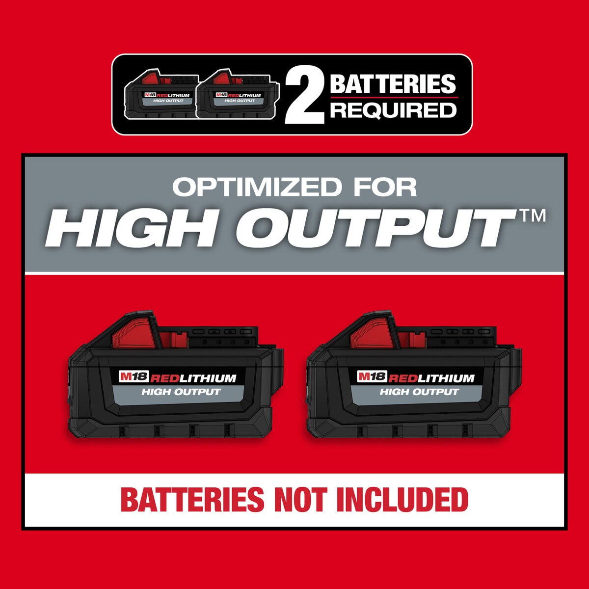 Milwaukee 18V M18 Fuel Brushless Cordless Dual Battery Handheld Blower (Tool Only) | 2824-20