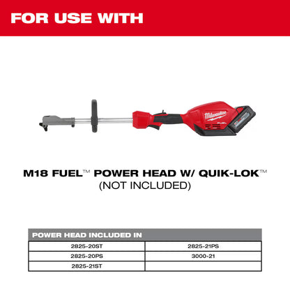 Milwaukee M18 Fuel Quik-Lok 10 in. Pole Saw Attachment | 49-16-2720