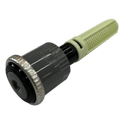 Mp Rotator Nozzle, 0.8 In/Hr Precipitation Rate, 15' To 24' Radius, 90° To 210° Adjustable Arc, Female Thread, Gray and Black