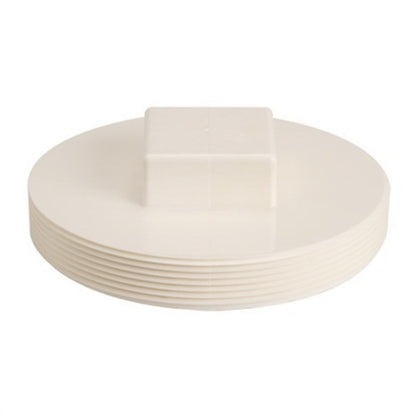 Sch 40 DWV PVC Cleanout Plug 6 in. MIPT