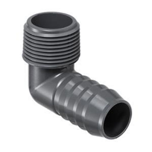 Poly Insert 90 Degree Combination Elbow 3/4 in. x 3/4 in. Insert x MIPT