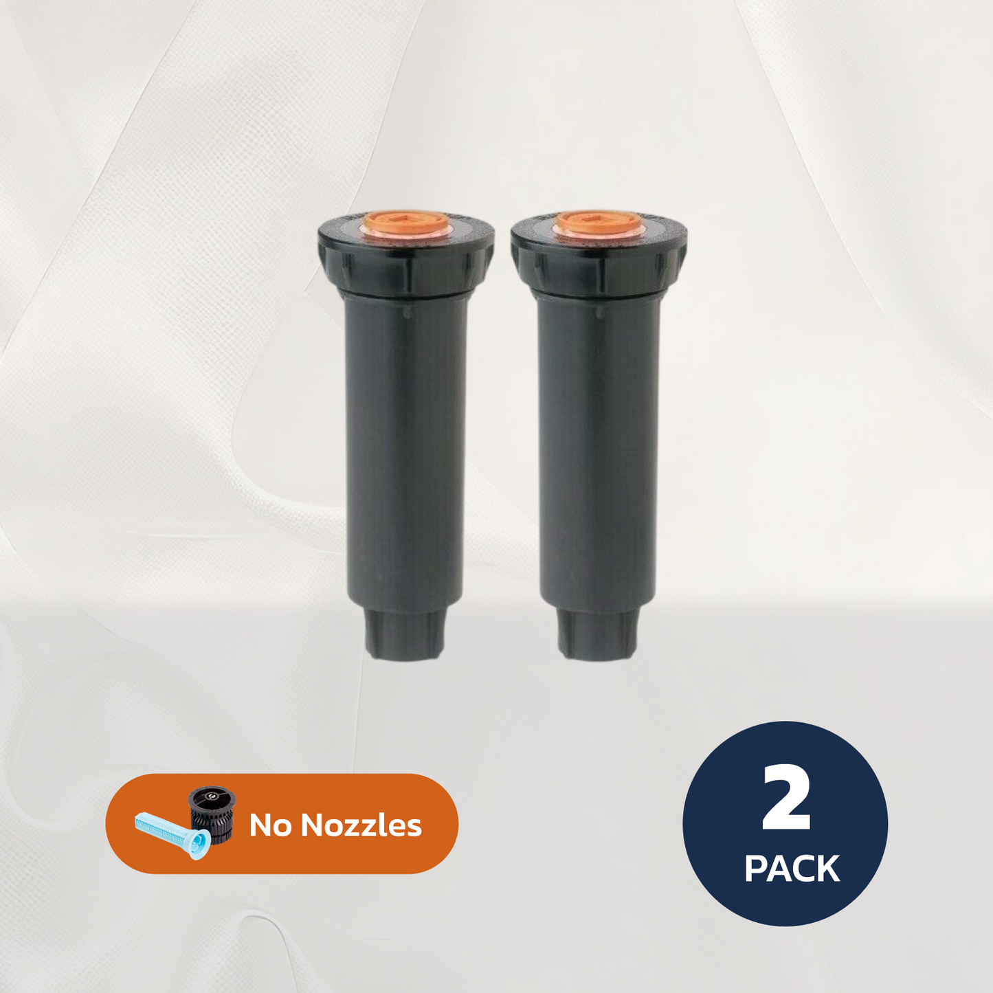 Rain Bird 1804 - 2PK Professional 4in Pop-up Spray Head Sprinkler No Nozzle