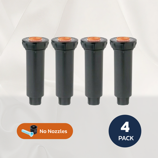 Rain Bird 1804 - 4PK Professional 4in Pop-up Spray Head Sprinkler No Nozzle