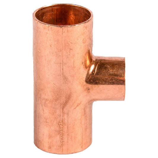 Reducing Tee Wrot Copper C x C x C 1 in. x 1 in. x 3/4 in.
