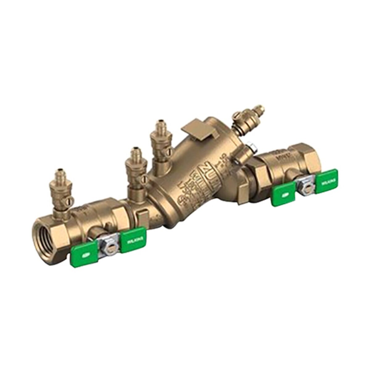 Wilkins 950XL3 Double Check Valve Assembly, Lead Free 3/4 in. FNPT x FNPT, Top Access, Fast Test Cocks | 34-950XL3