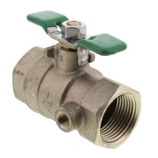 Wilkins Tapped Full Port Ball Valve Lead Free 1 in. for 850U | 1-850TXL