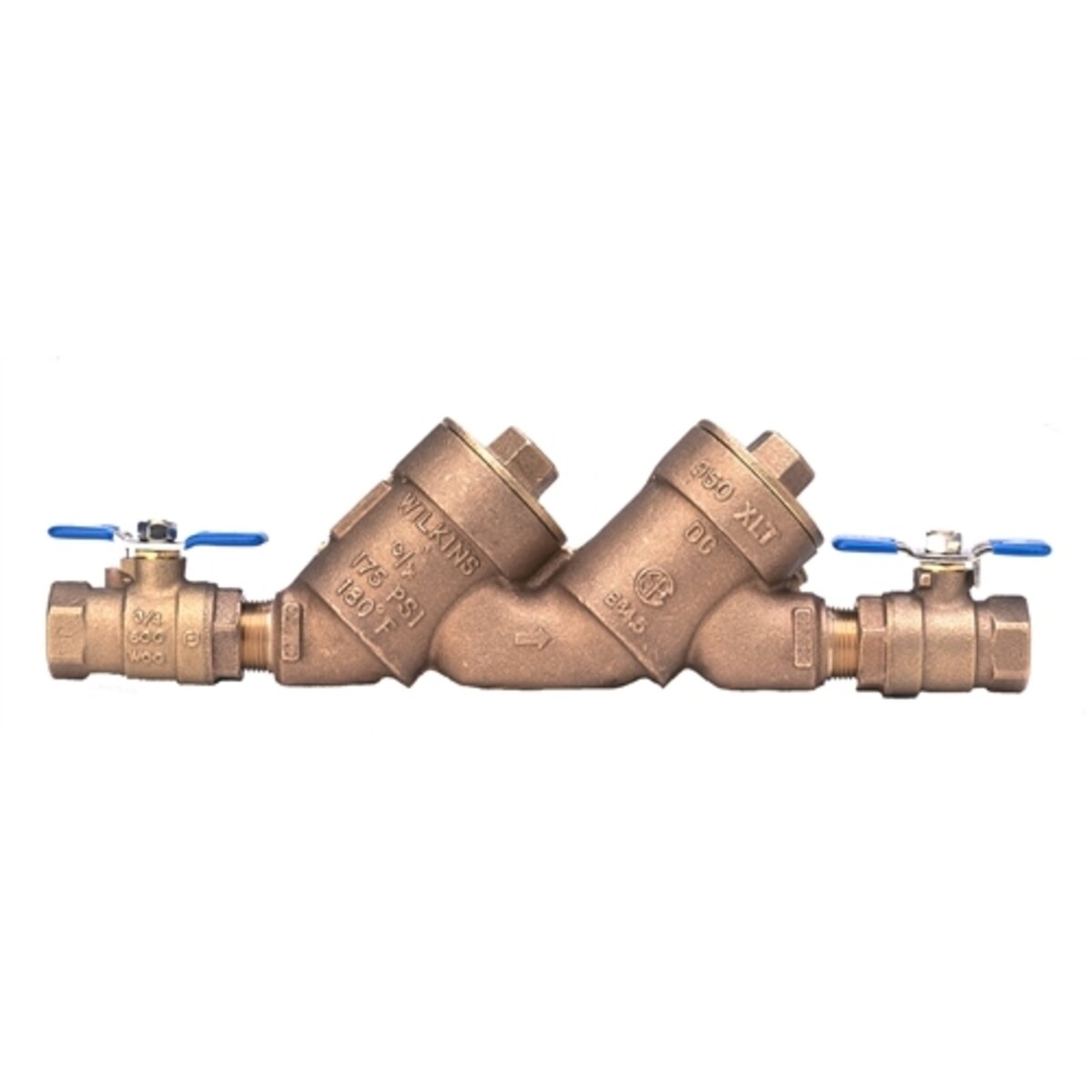 Wilkins Top Access Double Check Valve Assembly Model 950XLT 1 1/4 in. Bronze | 114-950XLT