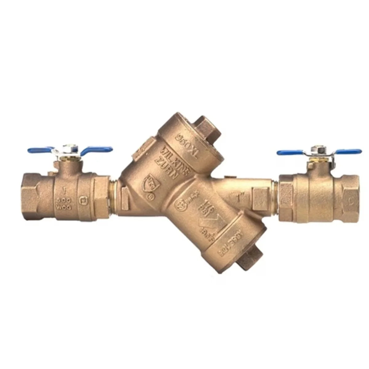 Zurn Wilkins Double Check Valve Assembly Model 950XL 1 in. Bronze | 1-950XL