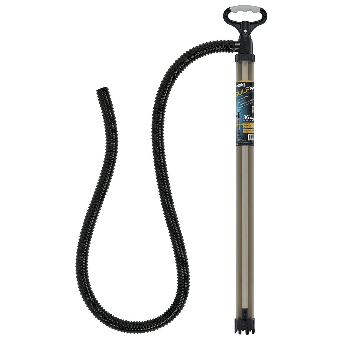 Underhill Big Gulp UltraMax Suction Pump 36 in. x 72 in. DiScharge Tube